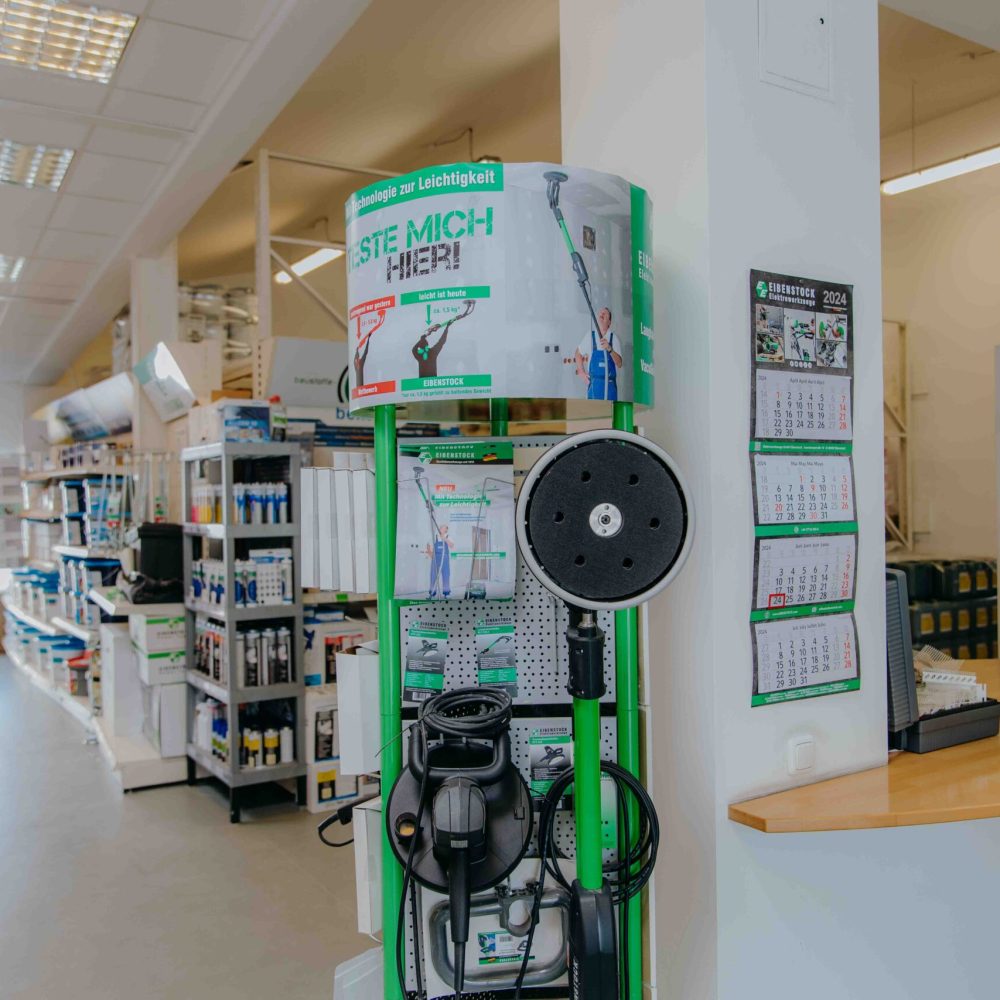 Baustoff-Fachhandel in Oberhausen: Eibstock Schleifmaschine leicht - Trockenbau und Innensanierung bei Baustoffe-24 e.K., 46049 Oberhausen
